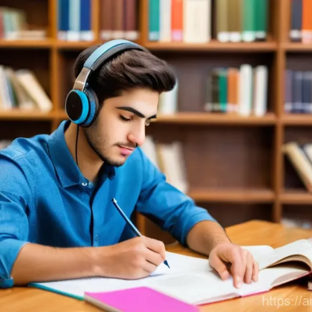 스페인어권 대학 입학 조건 - **Prompt 1: Focused Language Learner**
"A bright, highly detailed, and realistic photograph of a...